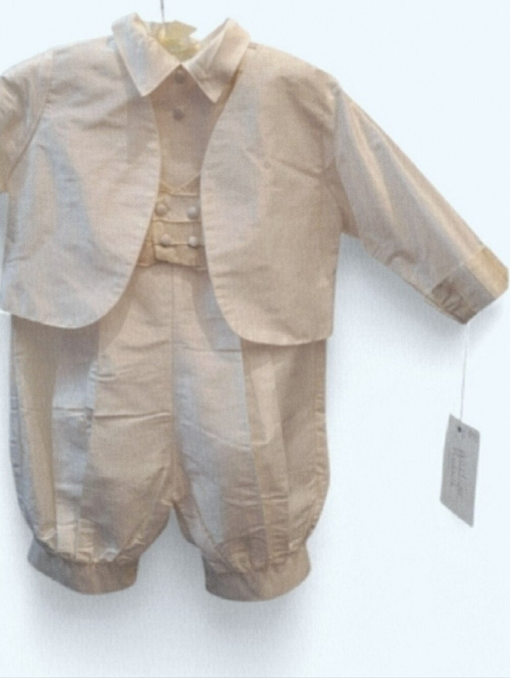 Boutique - Cassiani - Classic Ivory Boys' Matching Set - Formal Outfit